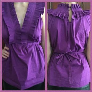 Purple or “orchid” BCBG MaxAzria blouse